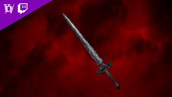 Награда: орихалковый двуручный меч (декоративный предмет) - Diablo 4