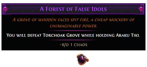 A Forest of False Idols