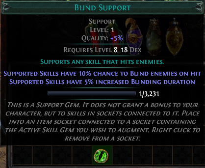Blind Support