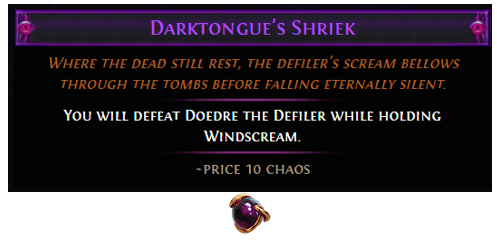 Darktongue's Shriek