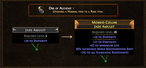 orb of alchemy