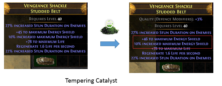 Tempering Catalyst