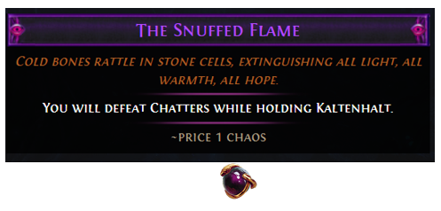 The Snuffed Flame