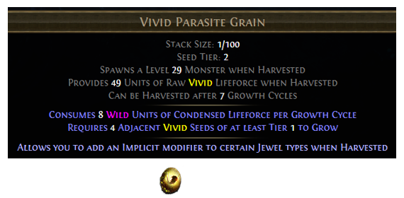 Vivid Parasite Grain
