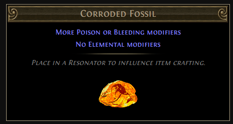 Corroded Fossil