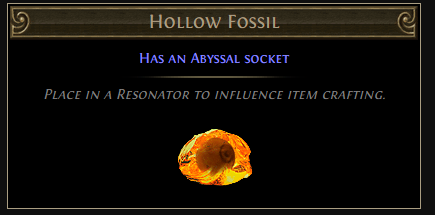 Hollow Fossil