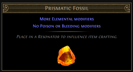 Prismatic Fossil