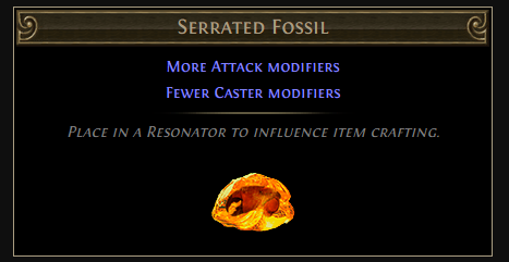Serrated Fossil