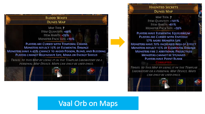 Vaal Orb on Maps