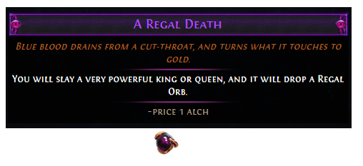 A Regal Death