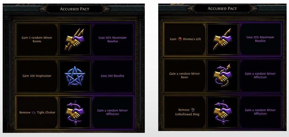 Accursed Pact PoE