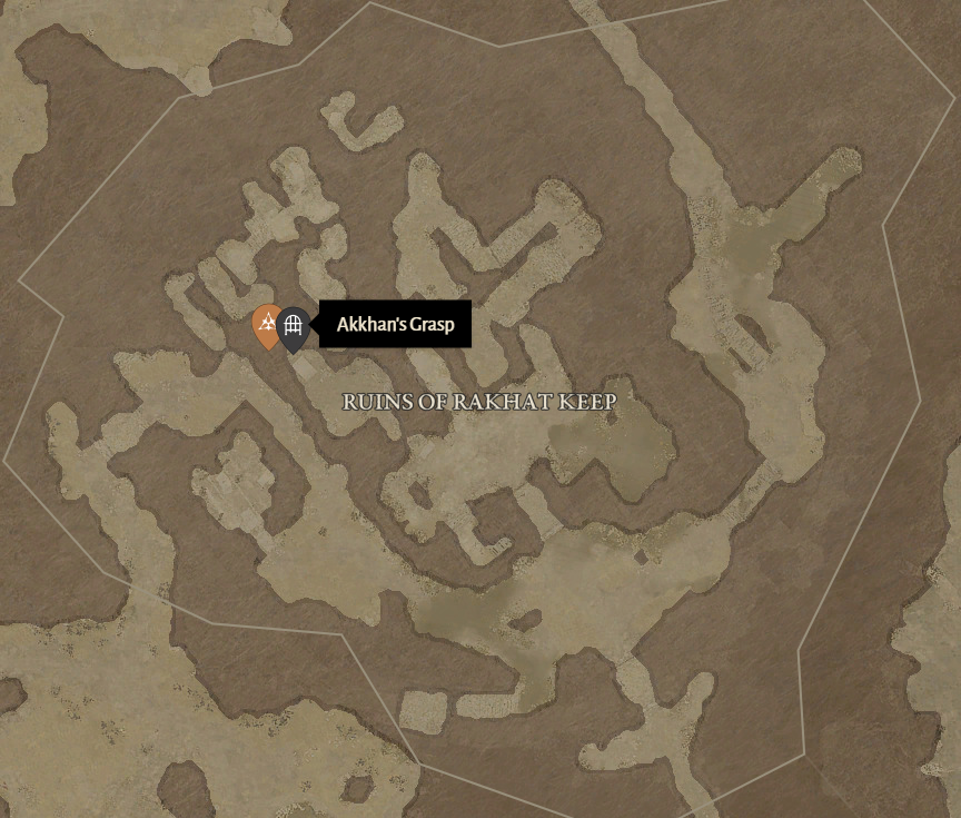 Akkhan's Grasp Diablo 4 Location