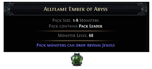 PoE Allflame Ember of Abyss