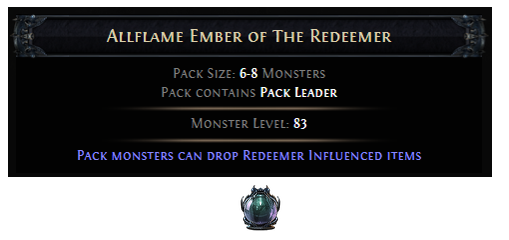PoE Allflame Ember of The Redeemer