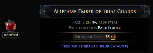 PoE Allflame Ember of Trial Guards