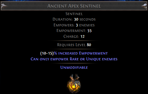 Ancient Apex Sentinel PoE