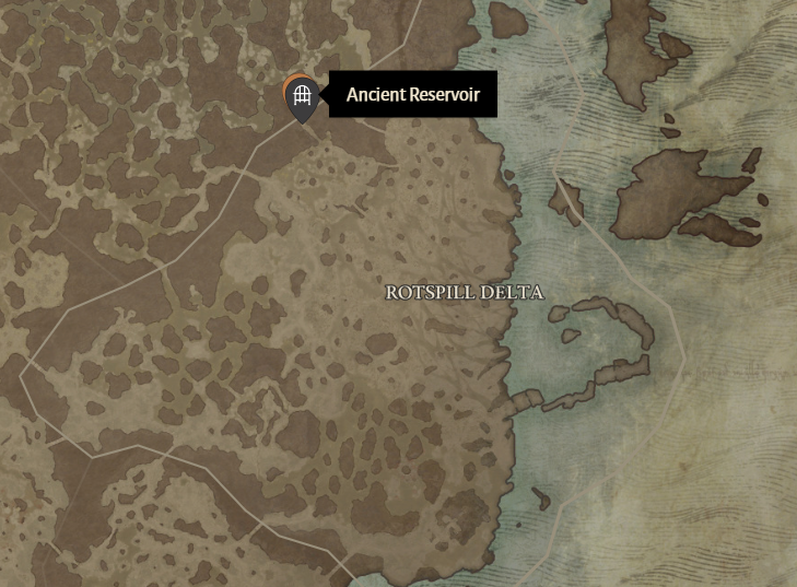 Ancient Reservoir Diablo 4 Location
