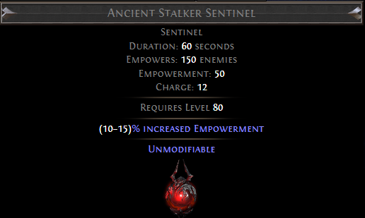 Ancient Stalker Sentinel PoE
