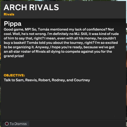 Arch Rivals - NBA 2K24 Quests