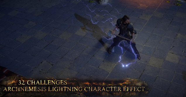 Archnemesis Lightning Character Effect PoE