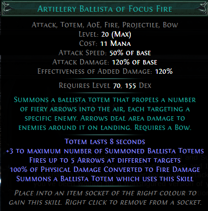 Artillery Ballista of Focus Fire