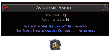 Astrolabe Amulet