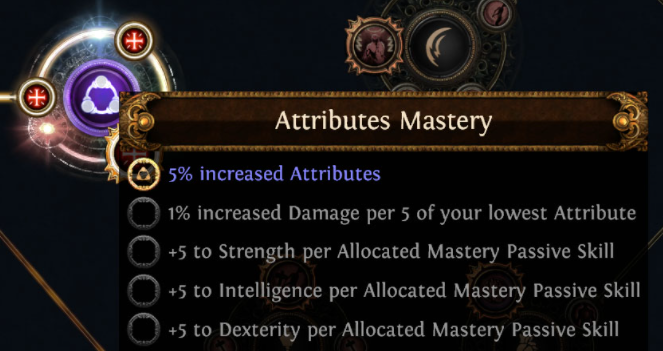 Attributes Mastery PoE