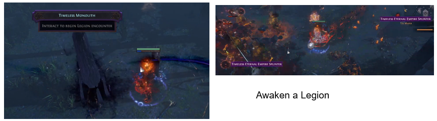 Awaken a Legion PoE