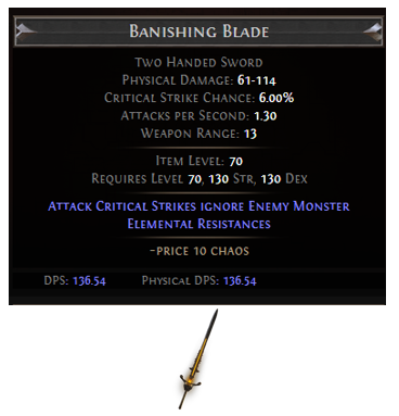 Banishing Blade