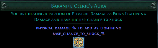 Baranite Cleric's Aura
