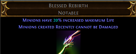 Blessed Rebirth PoE