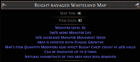 Blight-ravaged Wasteland Map