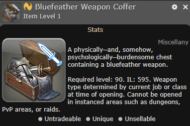 Bluefeather Weapon Coffer