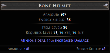 Bone Helmet