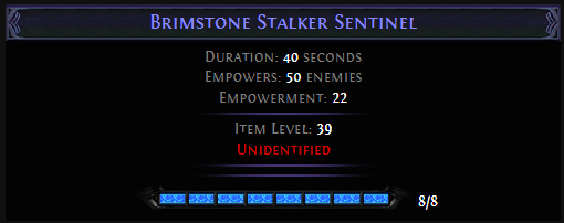 Brimstone Stalker Sentinel PoE