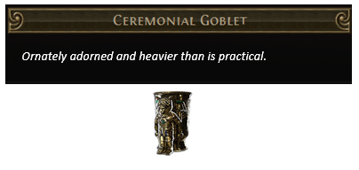 Ceremonial Goblet