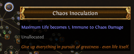 Chaos Inoculation PoE