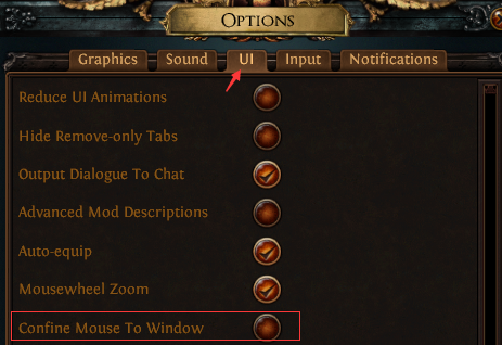 Confine Mouse to Window