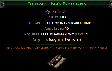 Contract: Isla's Prototypes