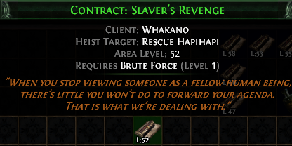 Contract: Slaver's Revenge