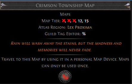 Crimson Township Map PoE