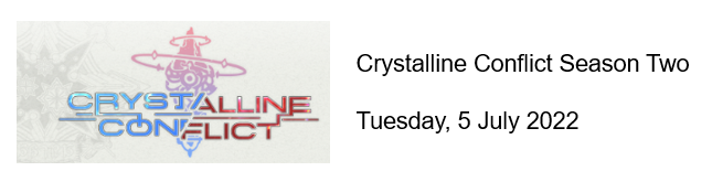 Crystalline Conflict Season Two Release Date