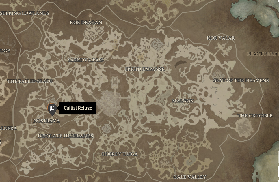Lost Archives Diablo 4 Location