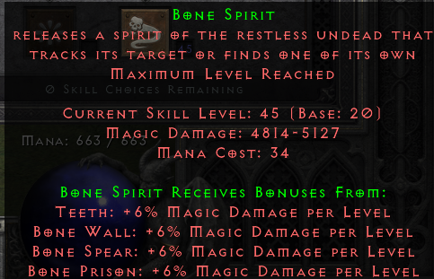 D2R Bone Spirit Build Example