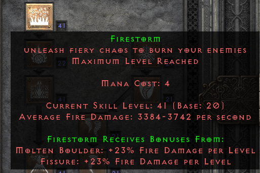 D2R Firestorm Build Example