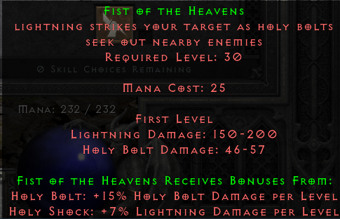 D2R Fist of the Heavens
