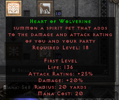 D2R Heart of Wolverine