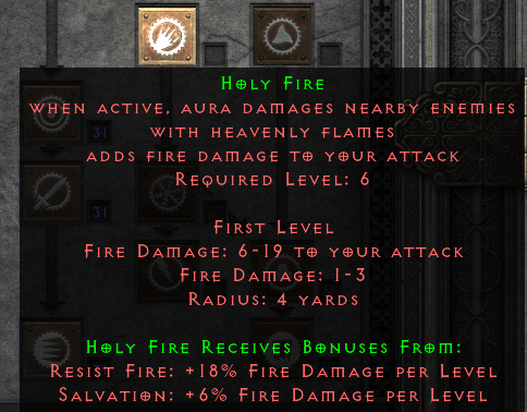 D2R Holy Fire