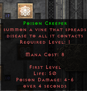 D2R Poison Creeper