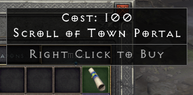 D2R Scroll of Town Portal